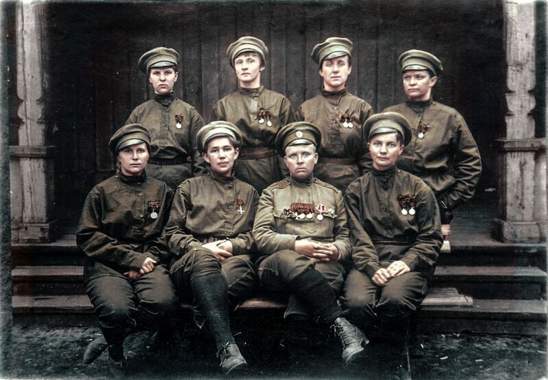Первая мировая война и женские "батальоны смерти"