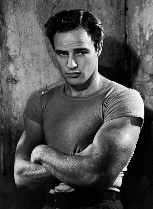 А до " Крестного Отца " ещё 21 год! Marlon Brando, 1951 год