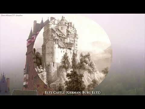 Замок Эльц, Германия Удивительная красота серди гор 