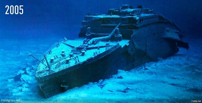 «Титаник» на дне в картинах Кена Маршалла