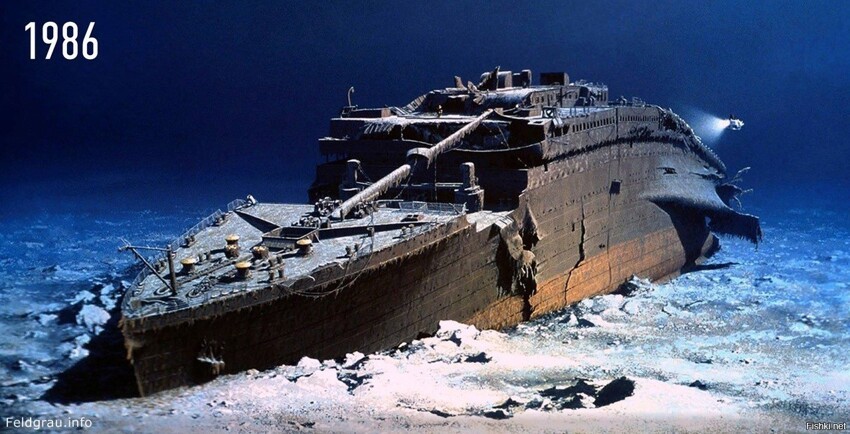 «Титаник» на дне в картинах Кена Маршалла