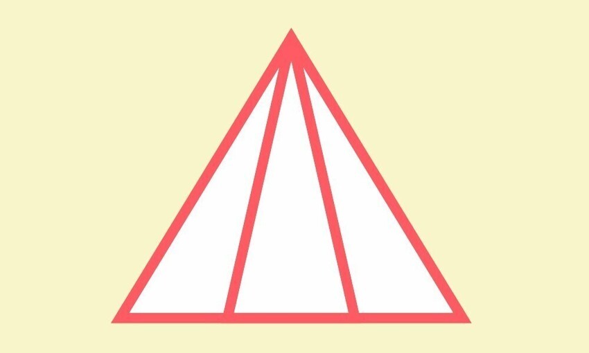 Сколько на картинке изображено треугольников?