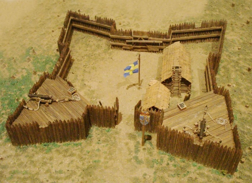 Модель форта Кристины
