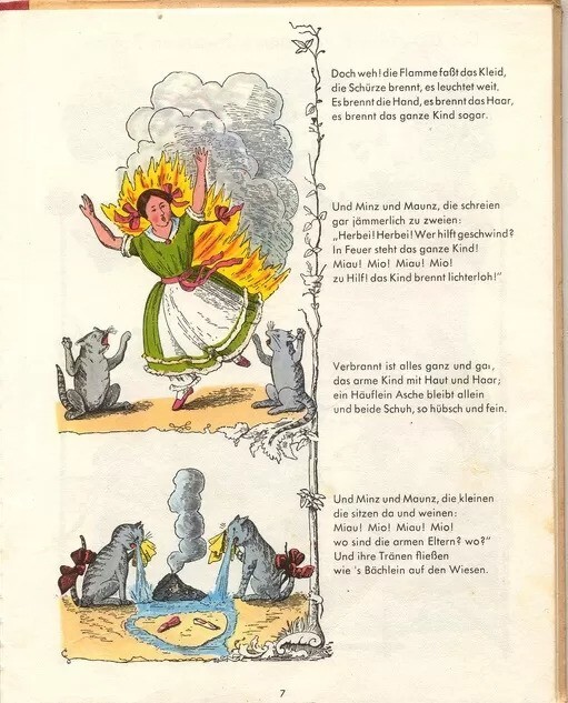 «Степка-растрепка» – немецкая книжка для детей, которая больше похожа на хоррор