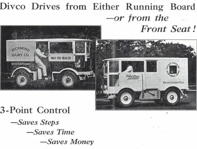 Развозной фургон с двойным управлением, сохранившийся в единственном экземпляре