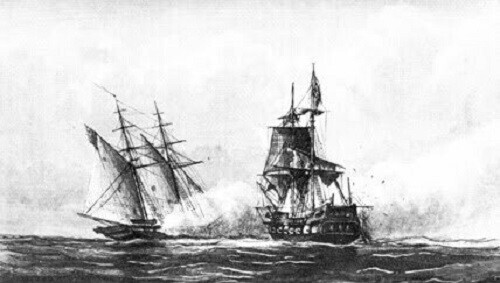 Флот США против берберских пиратов