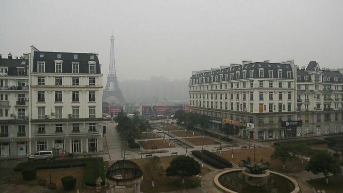 26. Тиандучэн, город-призрак в Китае, который создавался как копия Парижа
