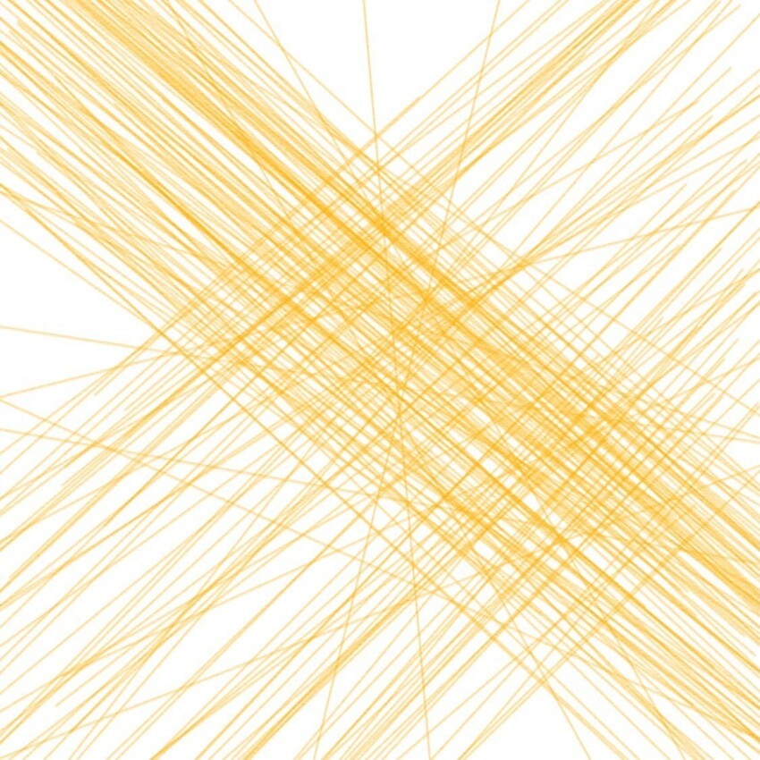 «Спагетти, разбросанные на икеевском столе», Digital art, 2021