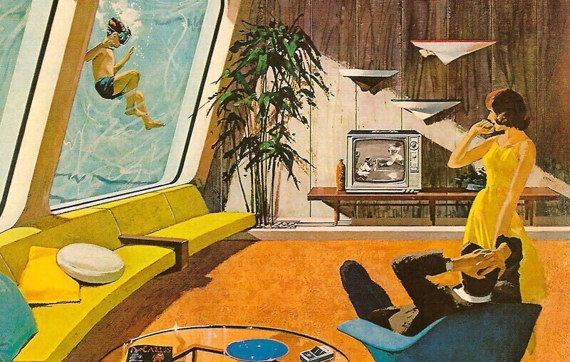 Как видели "светлое будущее" в рекламе 60-х годов