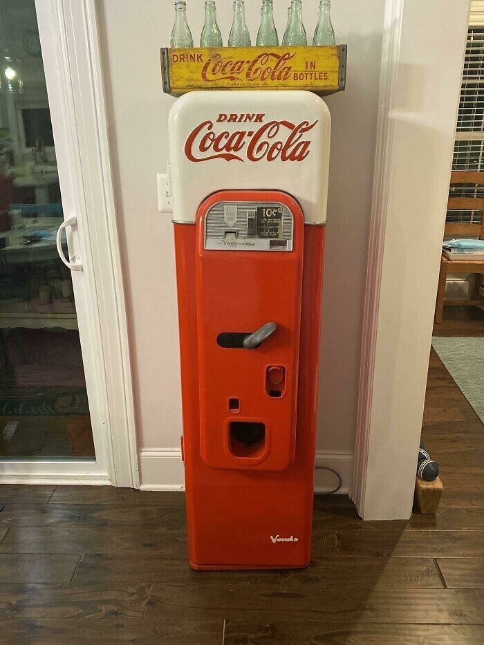 Мини-автомат с газировкой из 50-х