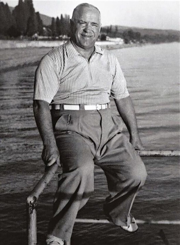  Жуков Георгий Константинович на отдыхе в Сочи. 1950-е гг.