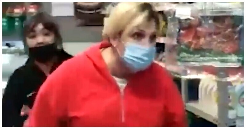 «Мой муж кавказец»: конфликт в подмосковном магазине из-за защитной маски