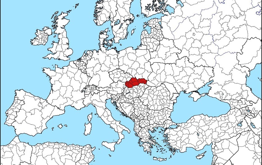 Какое государство выделено на этой карте красным цветом?