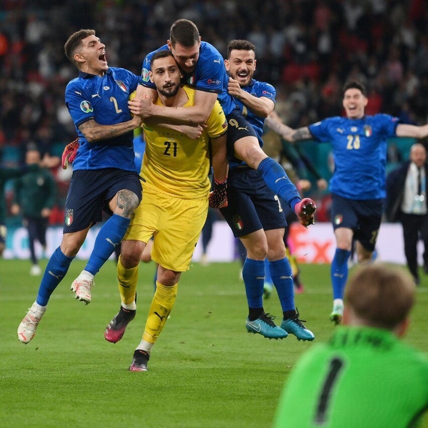 Сборная Италии обыграла англичан и стала чемпионом Европы по футболу