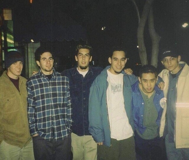 13. Самое первое фото Linkin Park как группы (90-е)