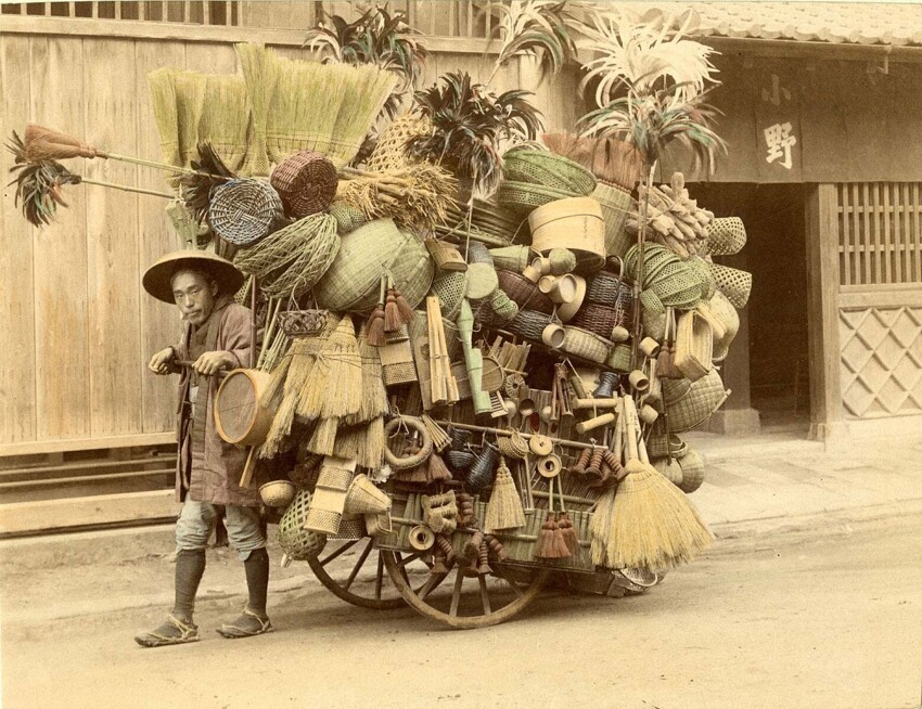 Японский торговец в 1901 году