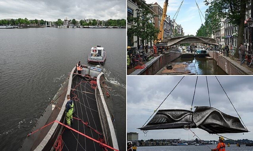 Мост в амстердаме 3d принтер