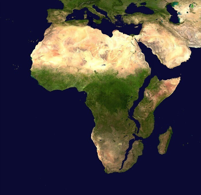Такой будет Африка через 10 миллионов лет