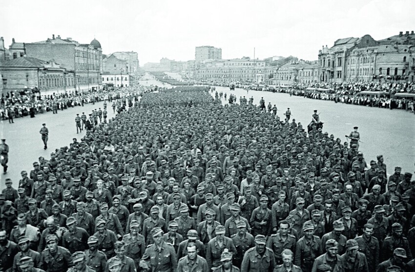 «Парад» немцев в Москве