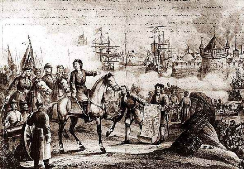 325 лет назад Россия получила выход к Азовскому морю