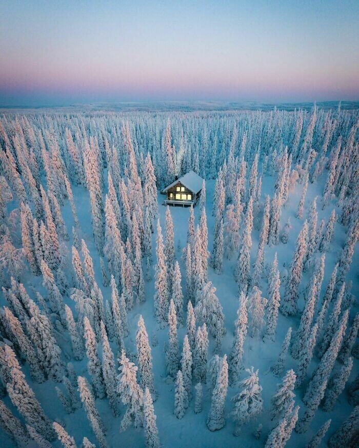 16. Дом для зимнего отдыха в Финляндии