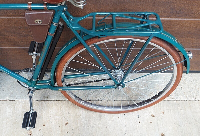 Классика советского велостроения - роскошный велосипед "Прогресс" 1954 года производства завода ЗиС