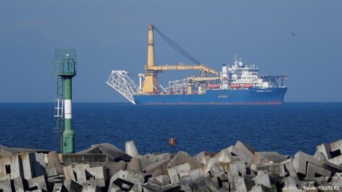 Судно «Академик Черский» в ночь на 19 июля покинуло воды Дании