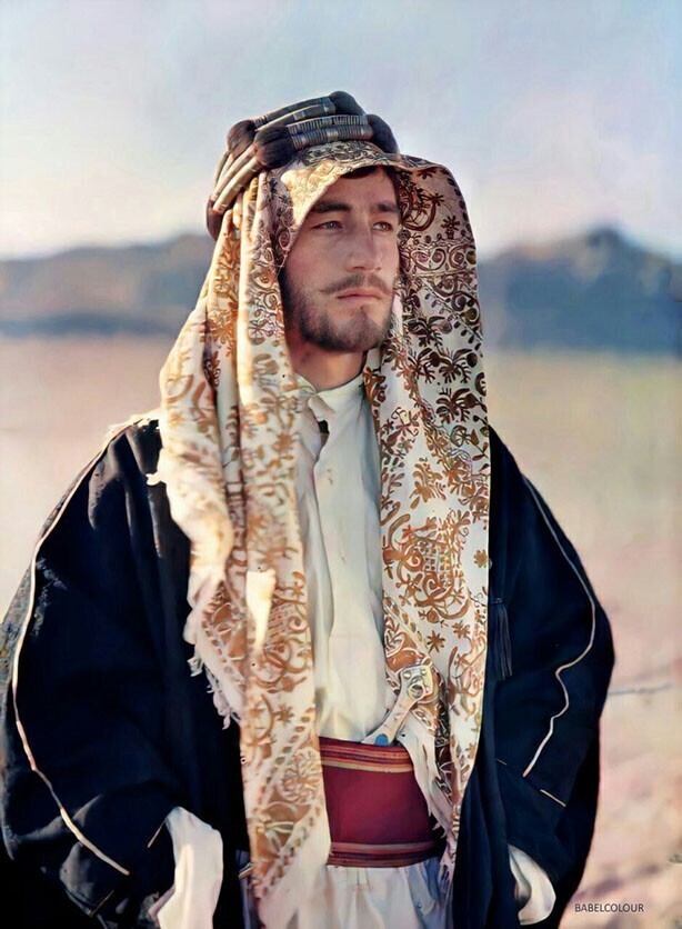 Шейх одного из бедуинских племён шейх Файз Бей аль-Азм. 1918 год