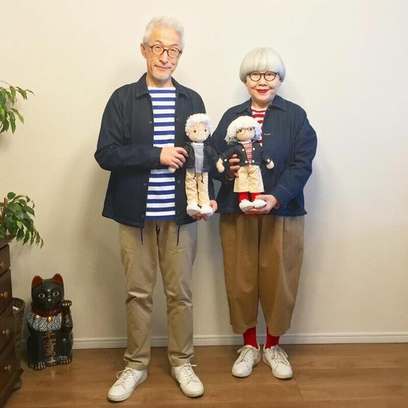 60-летние Бон и Пон, которые подходят друг другу идеально