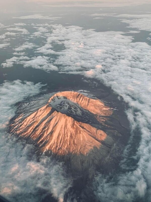 Гора Сент-Хеленс в штате Вашингтон, США