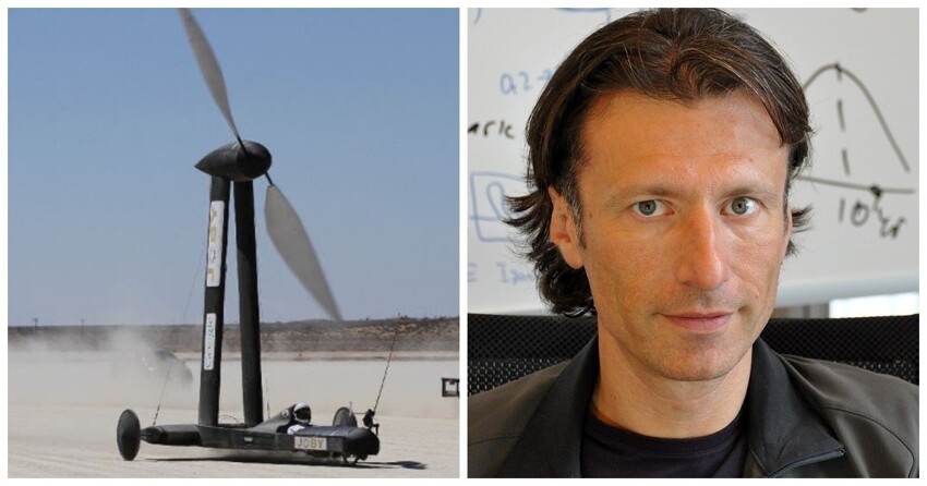 Машина, что быстрее ветра: профессор физики Кусенко проспорил блогеру 10 000 долларов 
