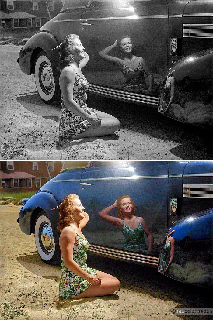 Девушки и машины, 1942