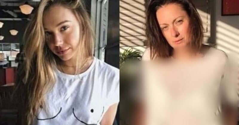 "Самое время проверить вашу грудь!": австралийка рассмешила пародией в майке с пошлым принтом