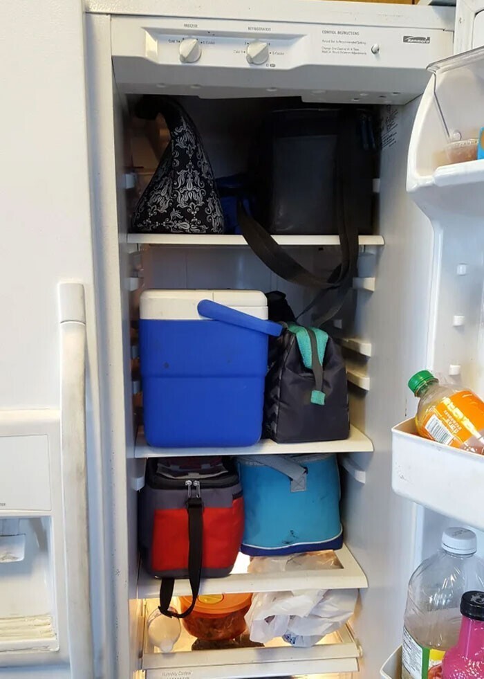 7. "Коллеги не в курсе, в чем смысл сумок-холодильников"