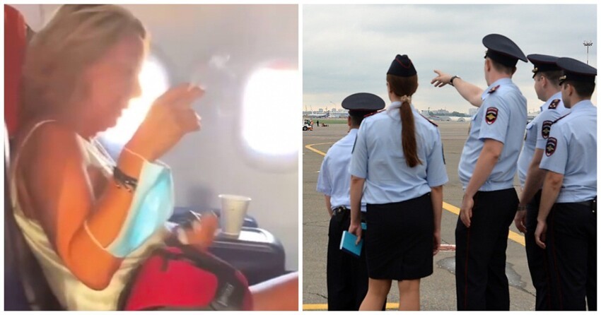 Красиво жить не запретишь: российская туристка закурила на борту самолета