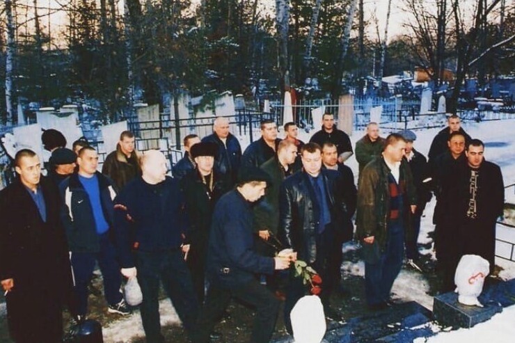 15. Хабаровское кладбище, очередные похороны члена ОПГ