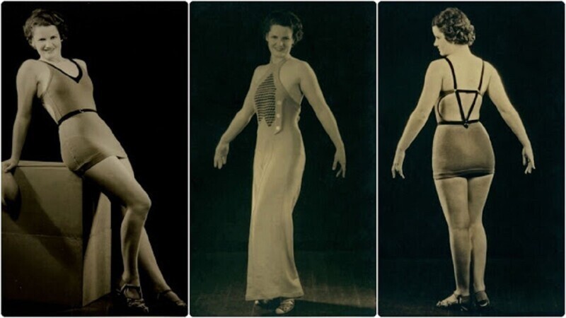 Женские купальники 1930-х годов