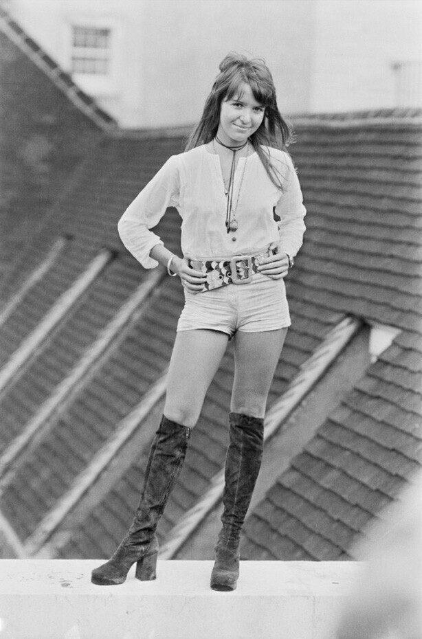 12 августа 1971 года. Британская актриса Верна Харви. Фото Jack Kay.
