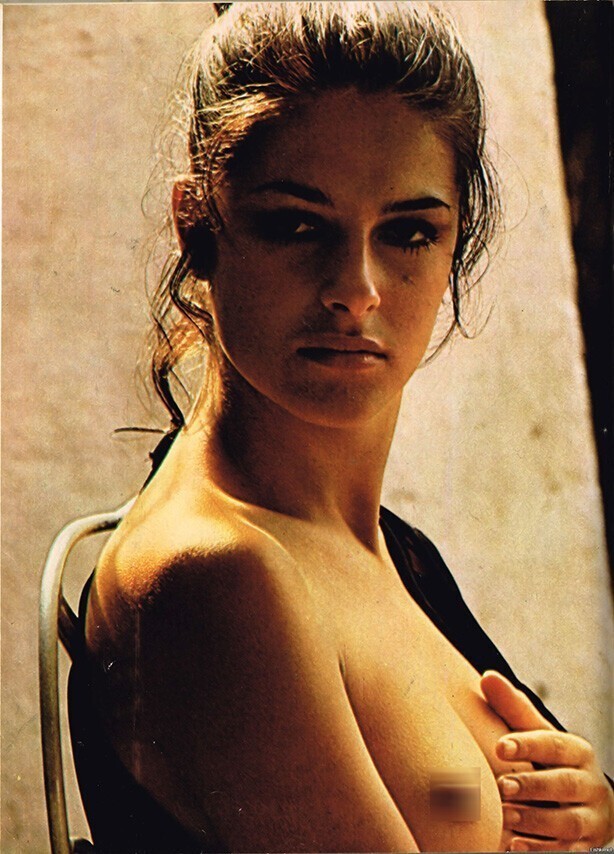 Август 1971 года. Итальянская актриса Антония Сантилли.