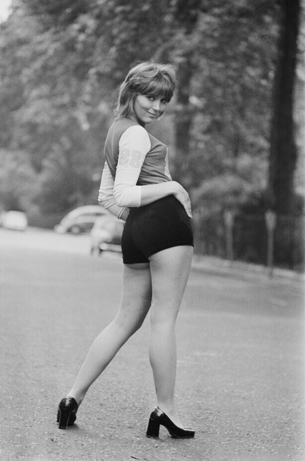 29 августа 1971 года. Британская актриса Сэлли Фолкнер. Фото Dove.