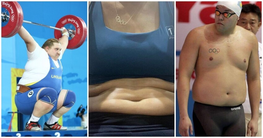 "Фу, у них жир и целлюлит!": тела олимпийских спортсменов, которые далеки от идеалов