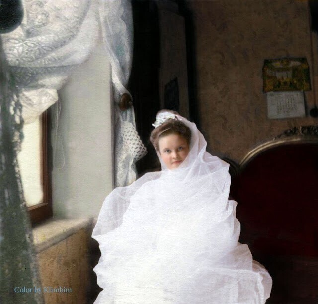 Юная невеста, 1903 г. 