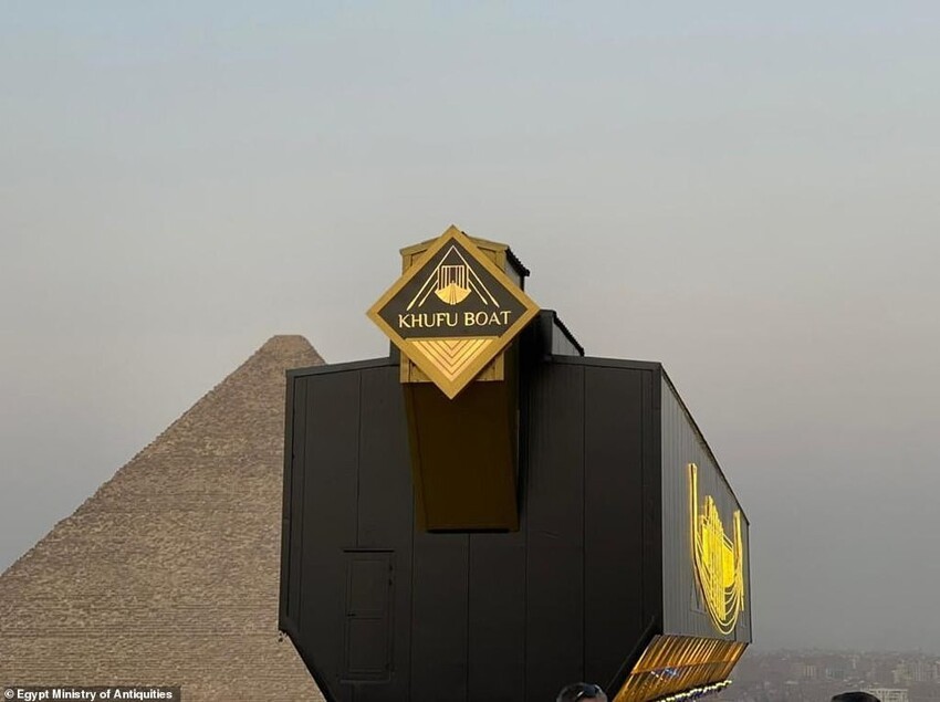 Лодку фараона Хеопса возрастом 4600 лет доставили в Большой египетский музей