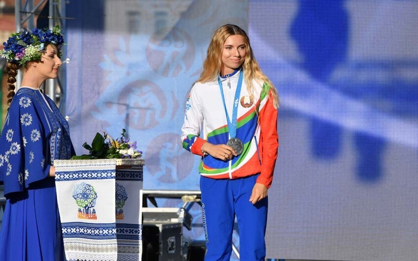 Награждение Тимановской в 2019 году