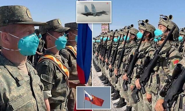 Россия и Китай проводят совместные военные учения в КНР