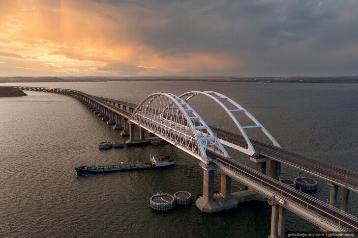 Крымский мост — самый длинный мост России