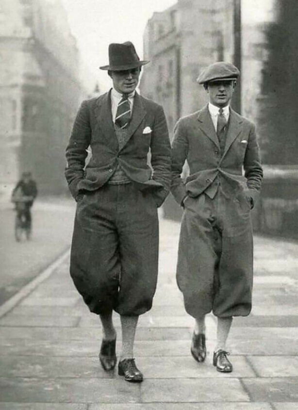  Выпускники Кембриджа, мужская мода 20х годов. 1926 год