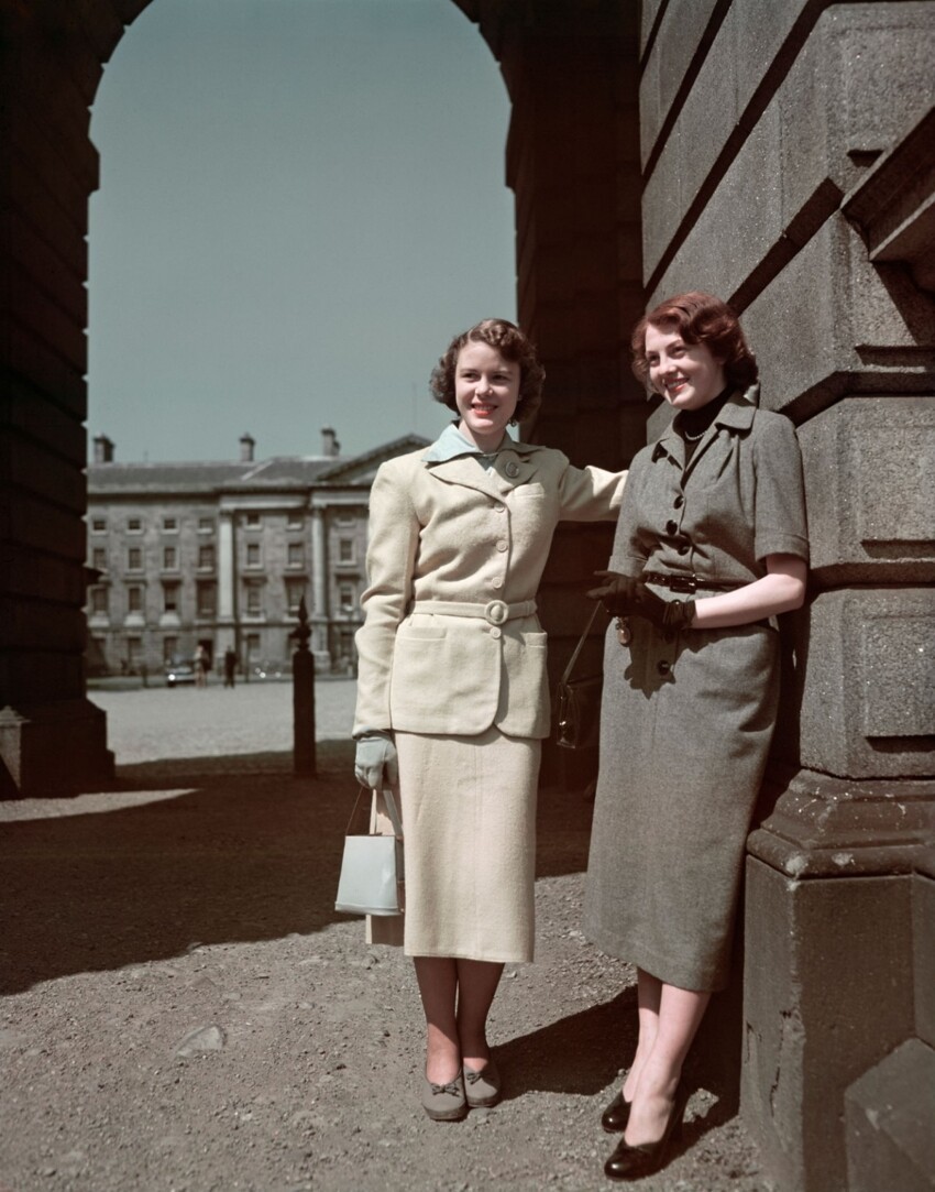 40 потрясающих цветных фотографий, запечатлевших жизнь британцев в 1950-х