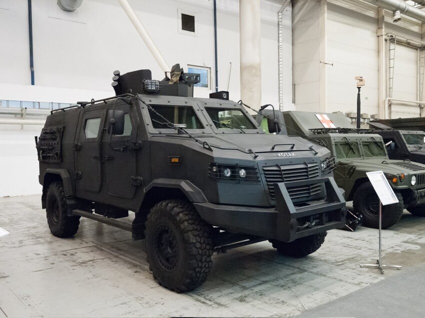 Украина поставила бронеавтомобили "Казак 5" Саудовской Аравии