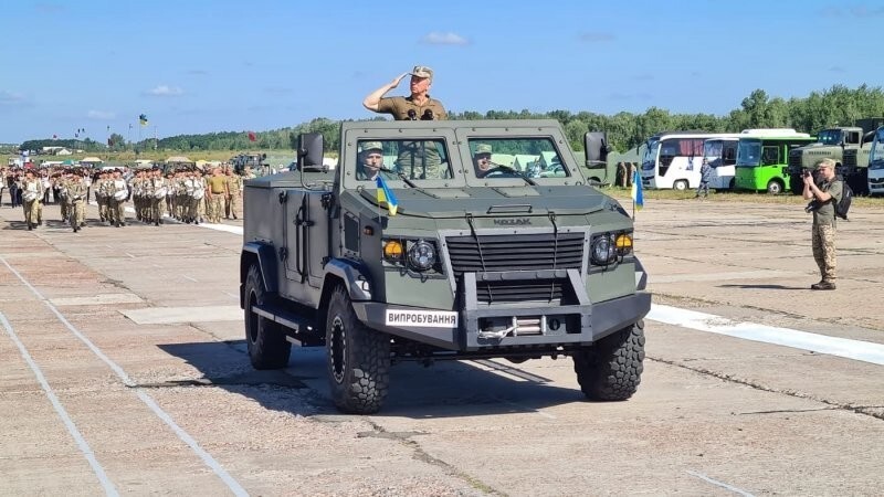 Украина поставила бронеавтомобили "Казак 5" Саудовской Аравии